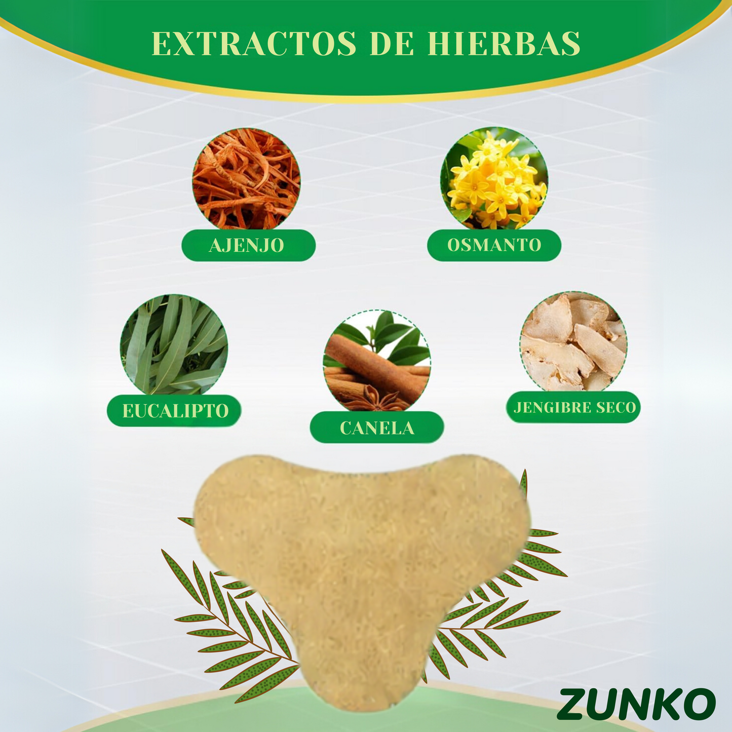 Parches Dolores Musculares x 10 | 100% Naturales+ Plantillas De Silicona Magnetoterapia | Se Agotan Rápido!