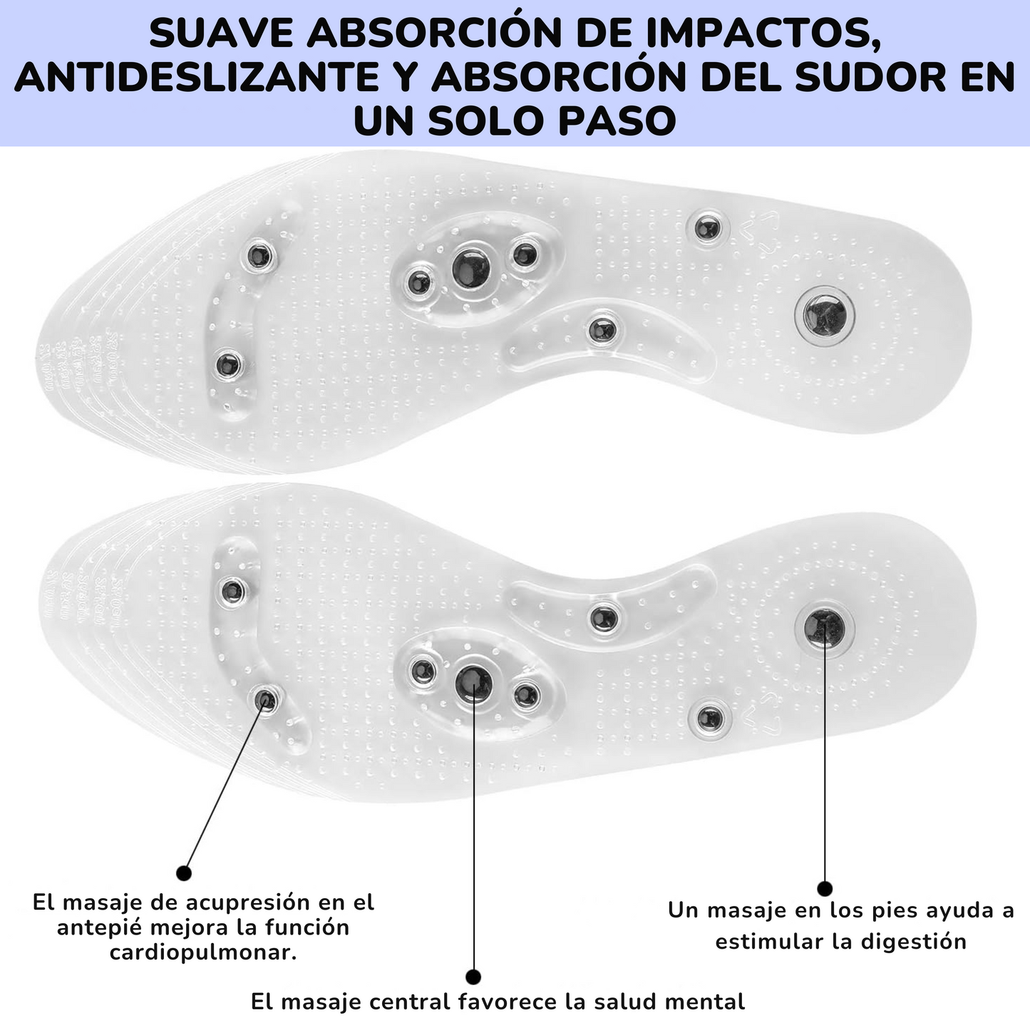 Parches Dolores Musculares x 10 | 100% Naturales+ Plantillas De Silicona Magnetoterapia | Se Agotan Rápido!